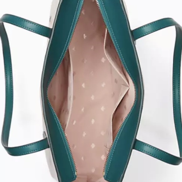 Kate Spade Marlee Pineapple Shoulder Tote Bag Purse & Matching Wallet Set NWT - Picture 4 of 6